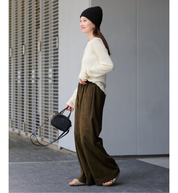 FRAMeWORK「フェイクスエードワイドパンツ」|その他|