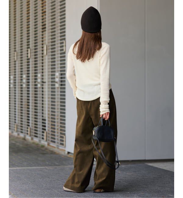 FRAMeWORK「フェイクスエードワイドパンツ」|その他|