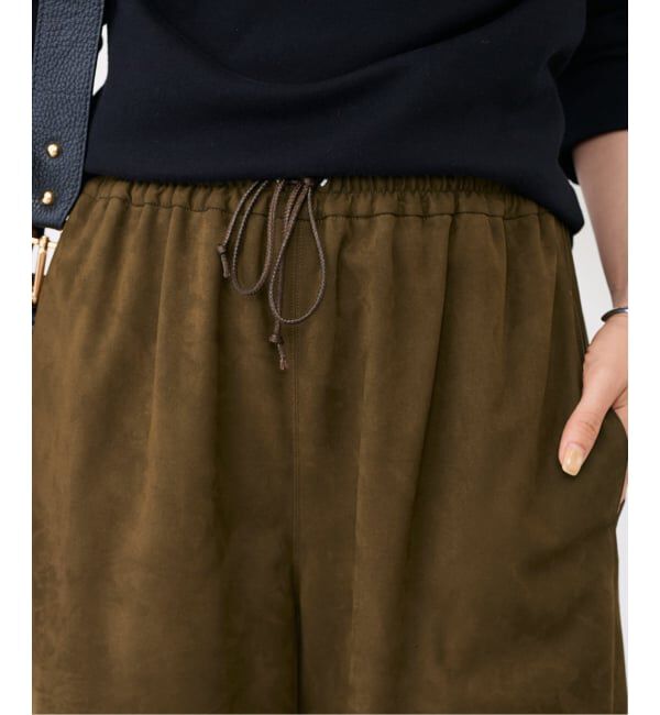 FRAMeWORK「フェイクスエードワイドパンツ」|その他|