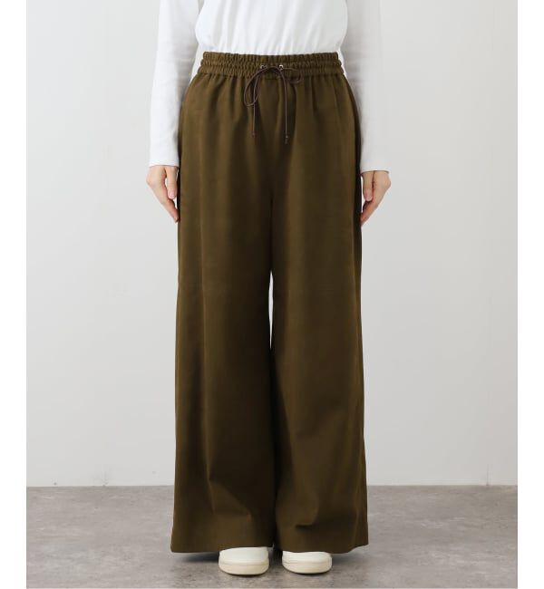 FRAMeWORK「フェイクスエードワイドパンツ」|その他|