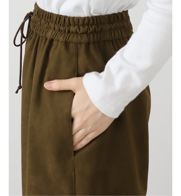 FRAMeWORK「フェイクスエードワイドパンツ」|その他|