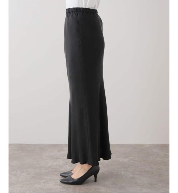 FRAMeWORK「≪追加≫シルキーキュプラバイアススカート」|スカート|