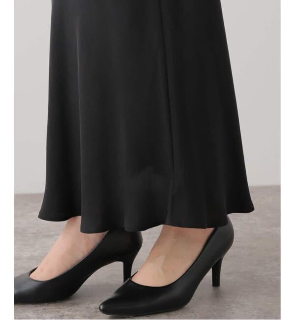 FRAMeWORK「≪追加≫シルキーキュプラバイアススカート」|スカート|