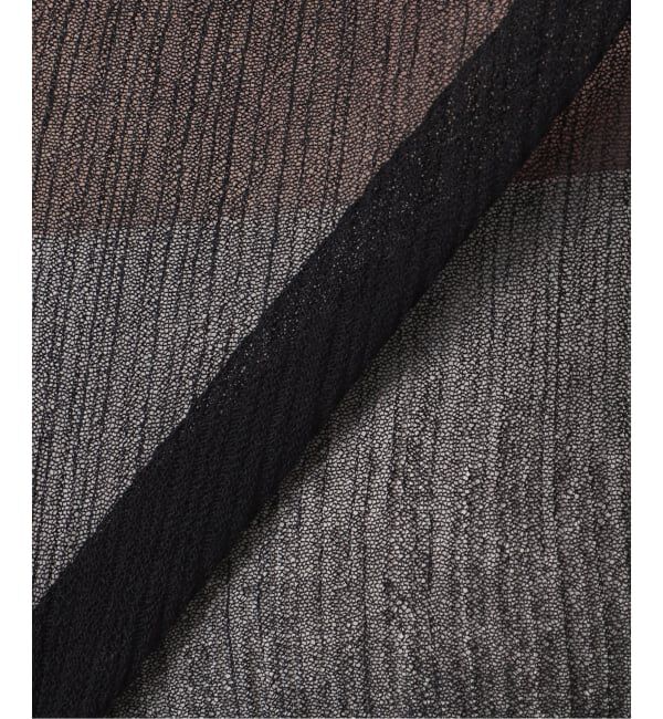 NOBLE「《WEB限定カラー》シアーホリゾンタルリブニット」|ニット・セーター|