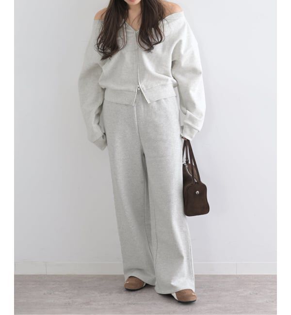 U by SPICK&SPAN「ルーズストレートスウェットパンツ」|その他|