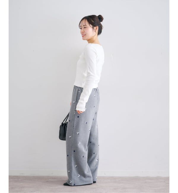 U by SPICK&SPAN「ベアテレコカットトップス」|Tシャツ・カットソー|