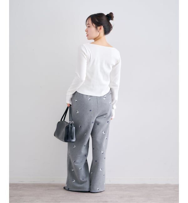 U by SPICK&SPAN「ベアテレコカットトップス」|Tシャツ・カットソー|