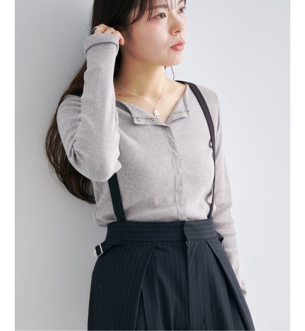 U by SPICK&SPAN「ベアテレコカットトップス」|Tシャツ・カットソー|