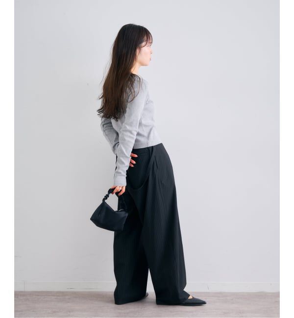 U by SPICK&SPAN「ベアテレコカットトップス」|Tシャツ・カットソー|