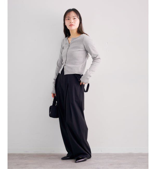 U by SPICK&SPAN「ベアテレコカットトップス」|Tシャツ・カットソー|