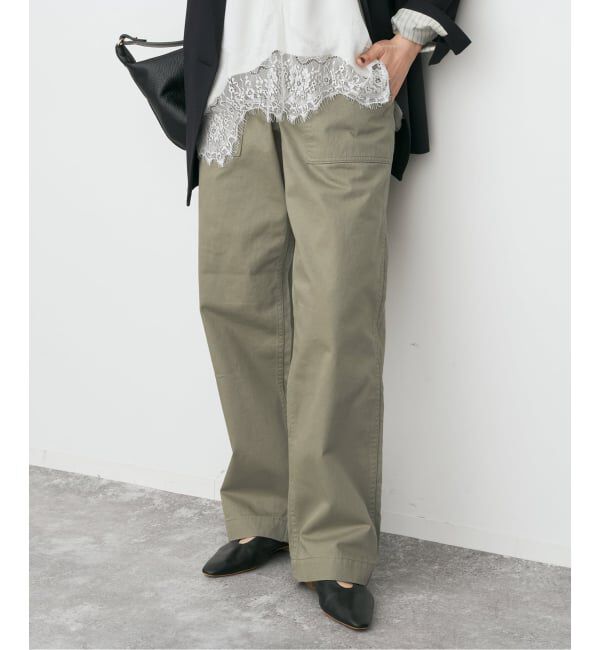 Spick and Span「《新色有り / 追加》ルーズベイカーパンツ」|カーゴ|