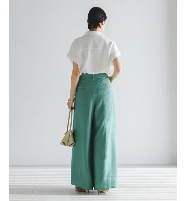 NOBLE「《予約》ワークディテールノースリブラウス」|シャツ・ブラウス|