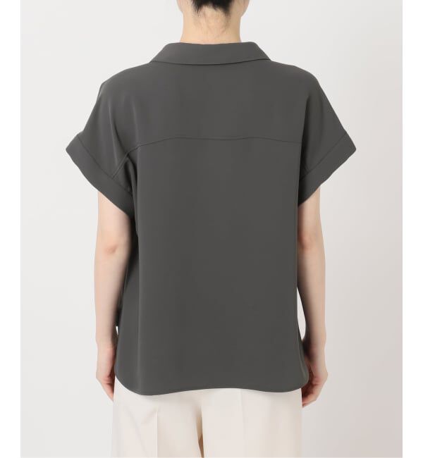 NOBLE「《予約》ワークディテールノースリブラウス」|シャツ・ブラウス|