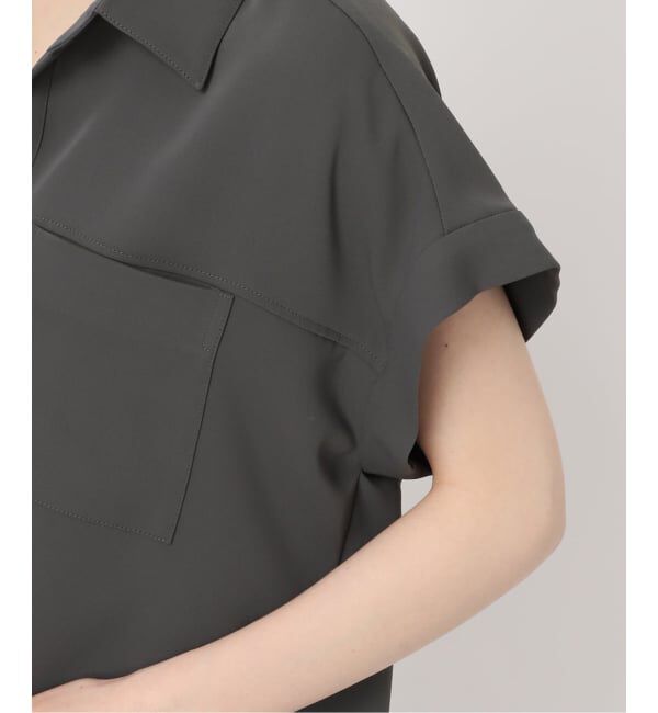 NOBLE「《予約》ワークディテールノースリブラウス」|シャツ・ブラウス|