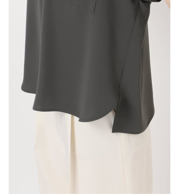 NOBLE「《予約》ワークディテールノースリブラウス」|シャツ・ブラウス|