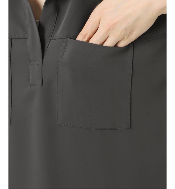 NOBLE「《予約》ワークディテールノースリブラウス」|シャツ・ブラウス|