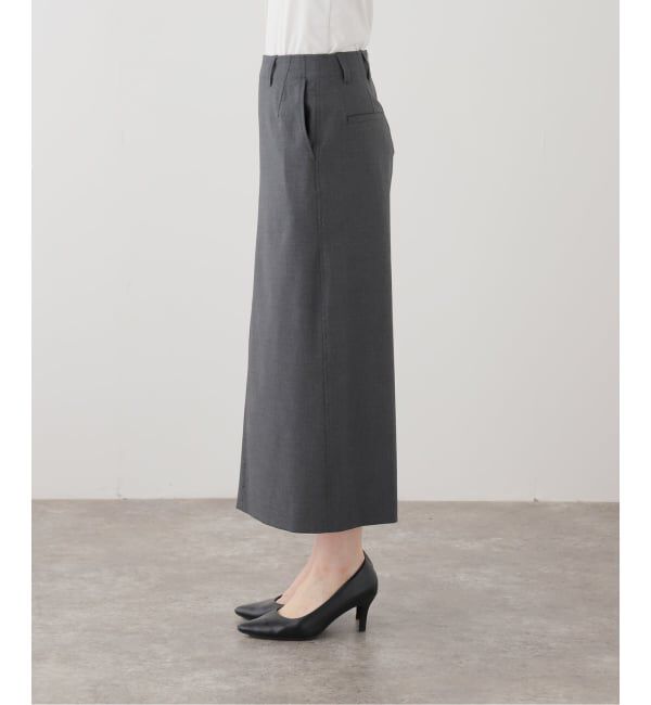 Spick and Span「ドライトロIラインスカート」|スカート|