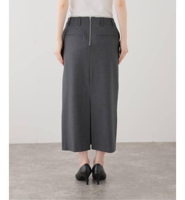 Spick and Span「ドライトロIラインスカート」|スカート|