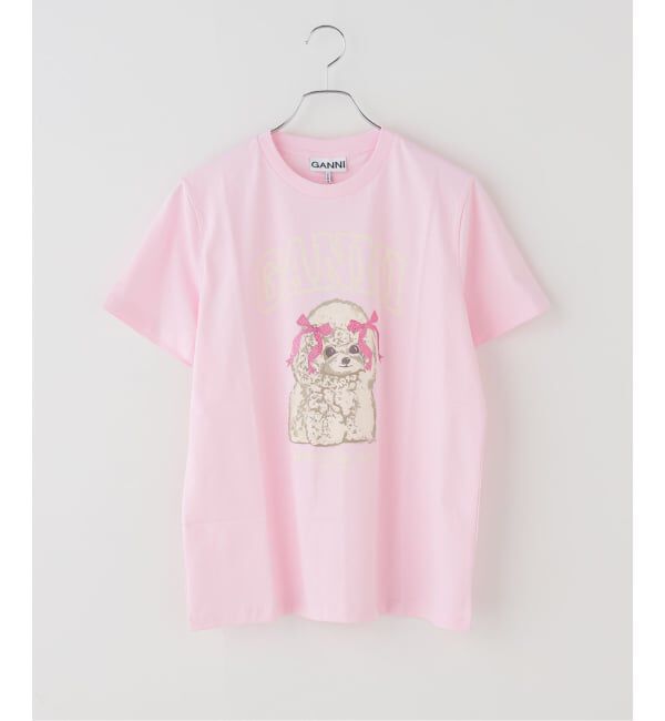 U by SPICK&SPAN「GANNI / ガニー Basic Cotton Jersey T-shirt」|Tシャツ・カットソー|