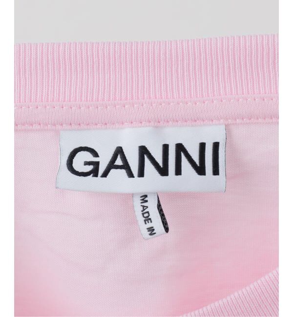 U by SPICK&SPAN「GANNI / ガニー Basic Cotton Jersey T-shirt」|Tシャツ・カットソー|