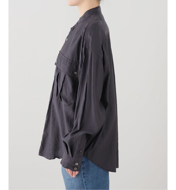 FRAMeWORK「キュプラコットンワッシャーシャツ」|シャツ・ブラウス|