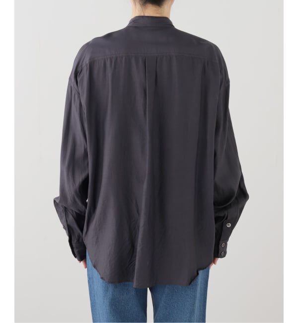 FRAMeWORK「キュプラコットンワッシャーシャツ」|シャツ・ブラウス|