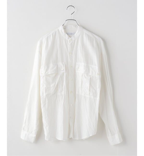 FRAMeWORK「キュプラコットンワッシャーシャツ」|シャツ・ブラウス|