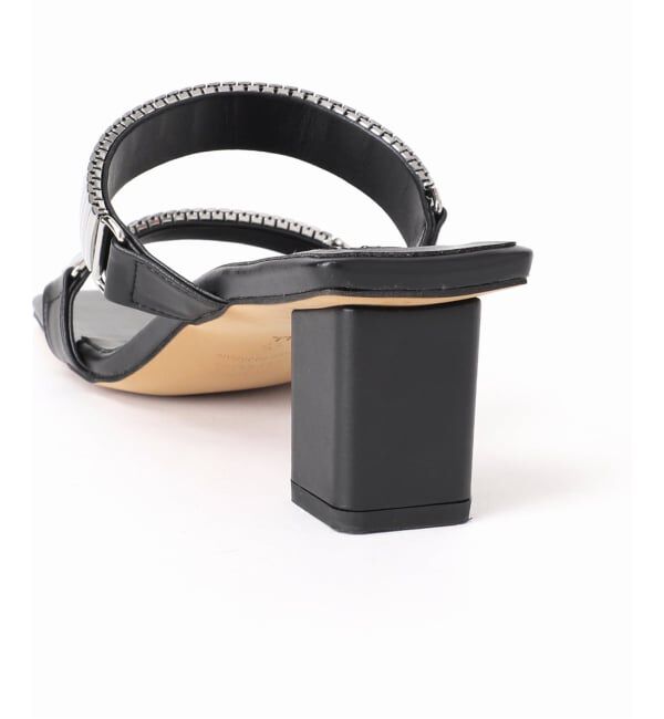 GRISE「《予約》GRISE5cmEDGEメタルストラップミュールサンダル」|サンダル|