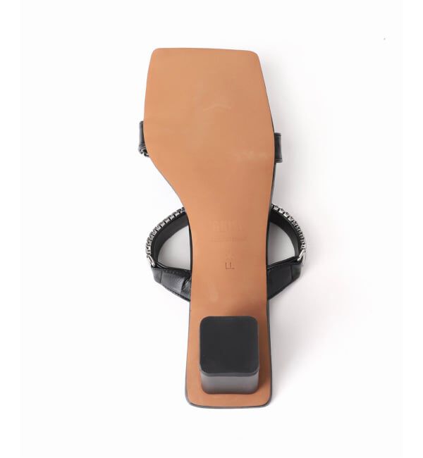 GRISE「《予約》GRISE5cmEDGEメタルストラップミュールサンダル」|サンダル|