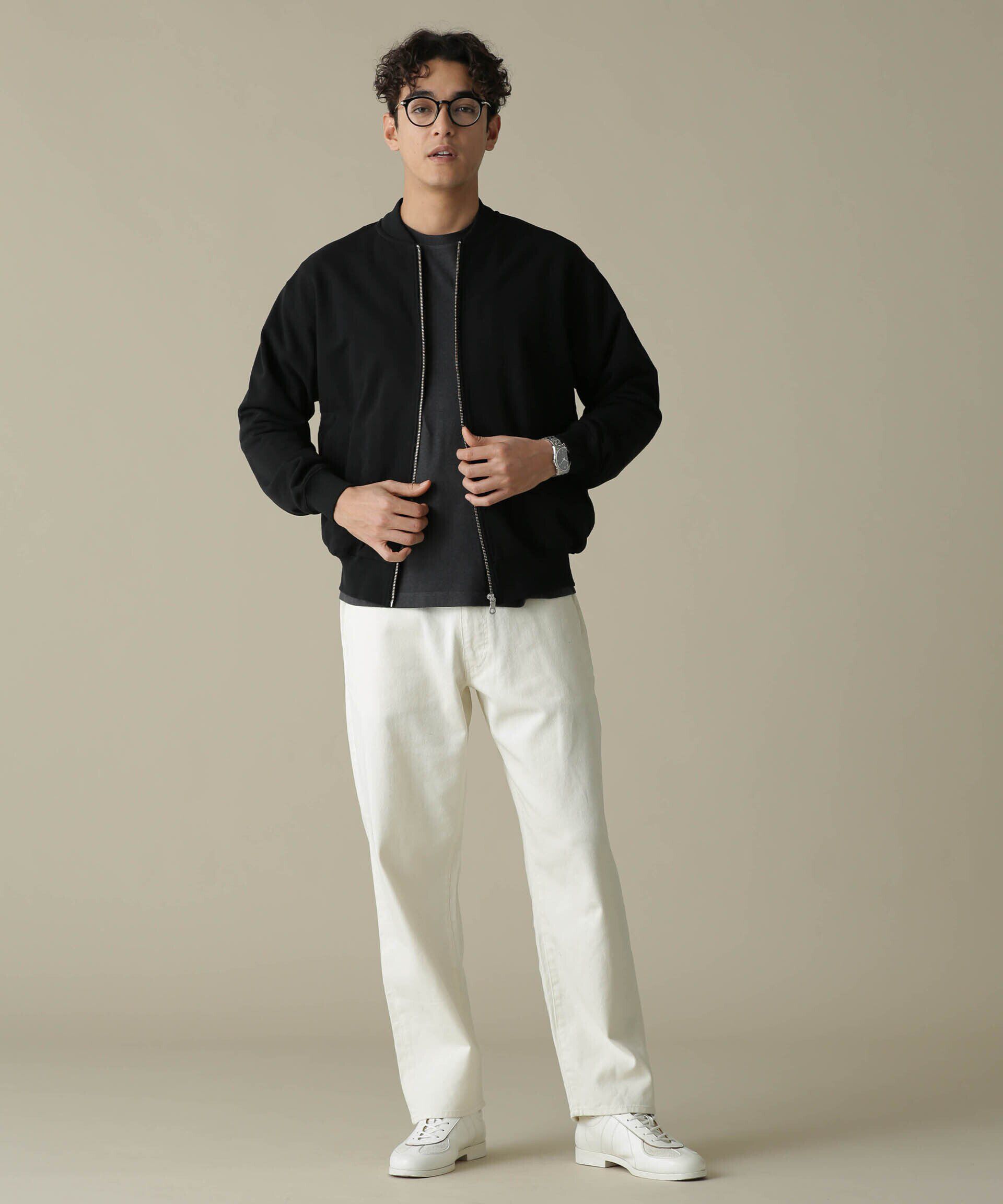 nano･universe「「NJ/CLUB」HOMESTOCK ガーメントダイコットンヘンプTシャツ」|Tシャツ・カットソー|