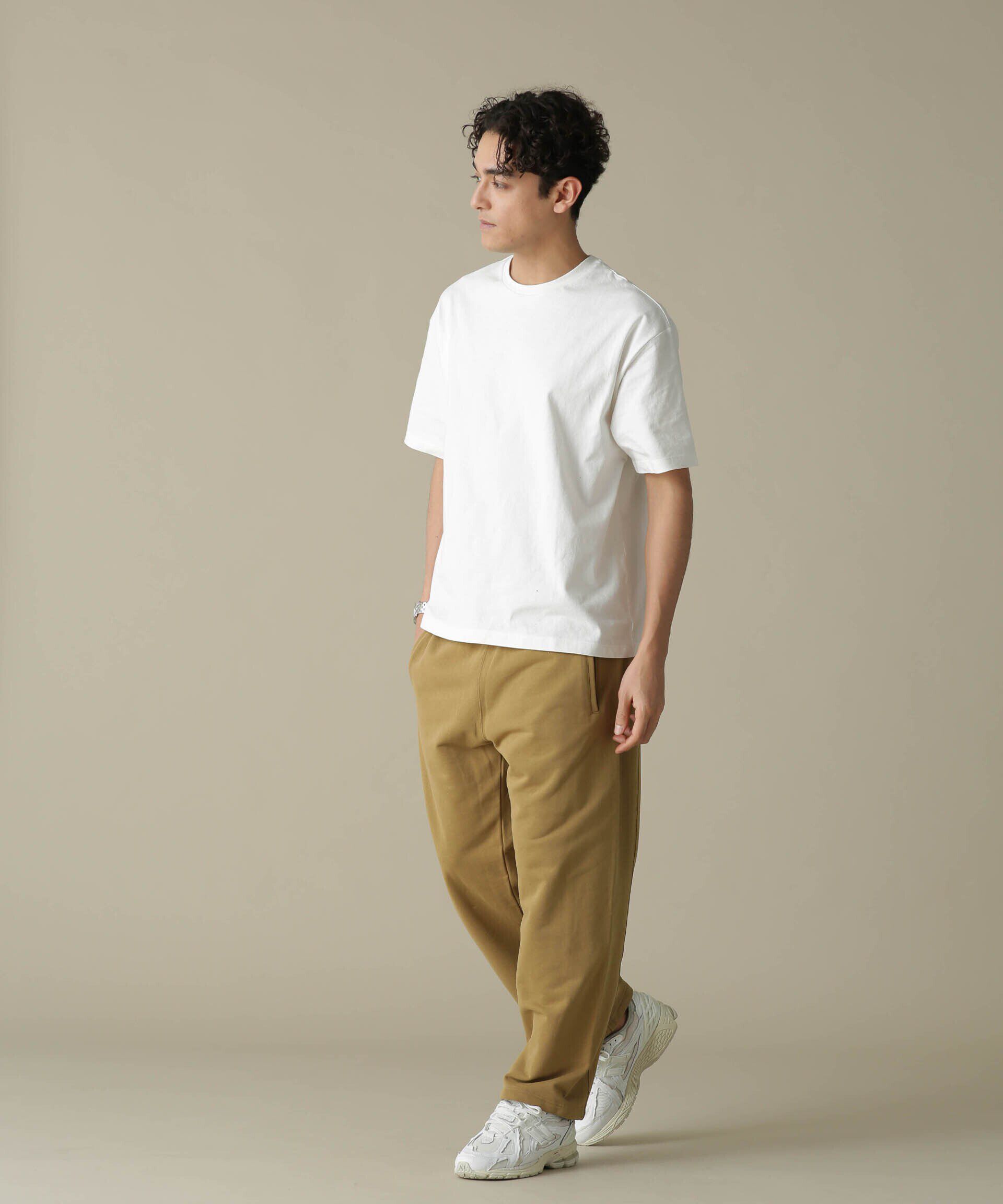 nano･universe「「NJ/CLUB」HOMESTOCK ガーメントダイコットンヘンプTシャツ」|Tシャツ・カットソー|