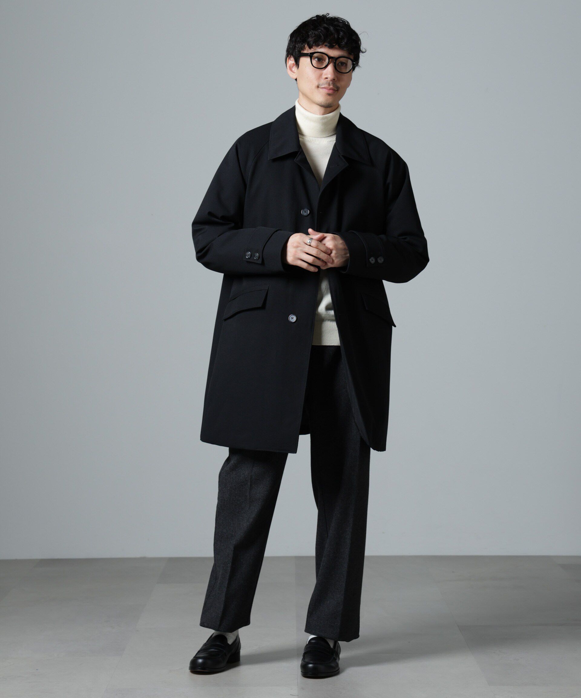 nano･universe「anewdown(R)撥水ステンカラーコート」|その他|