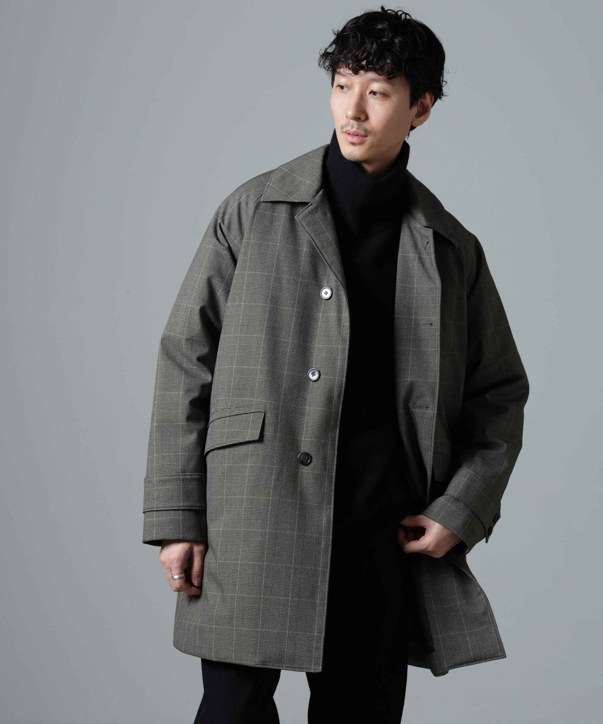 nano･universe「anewdown(R)撥水ステンカラーコート」|その他|パターン21