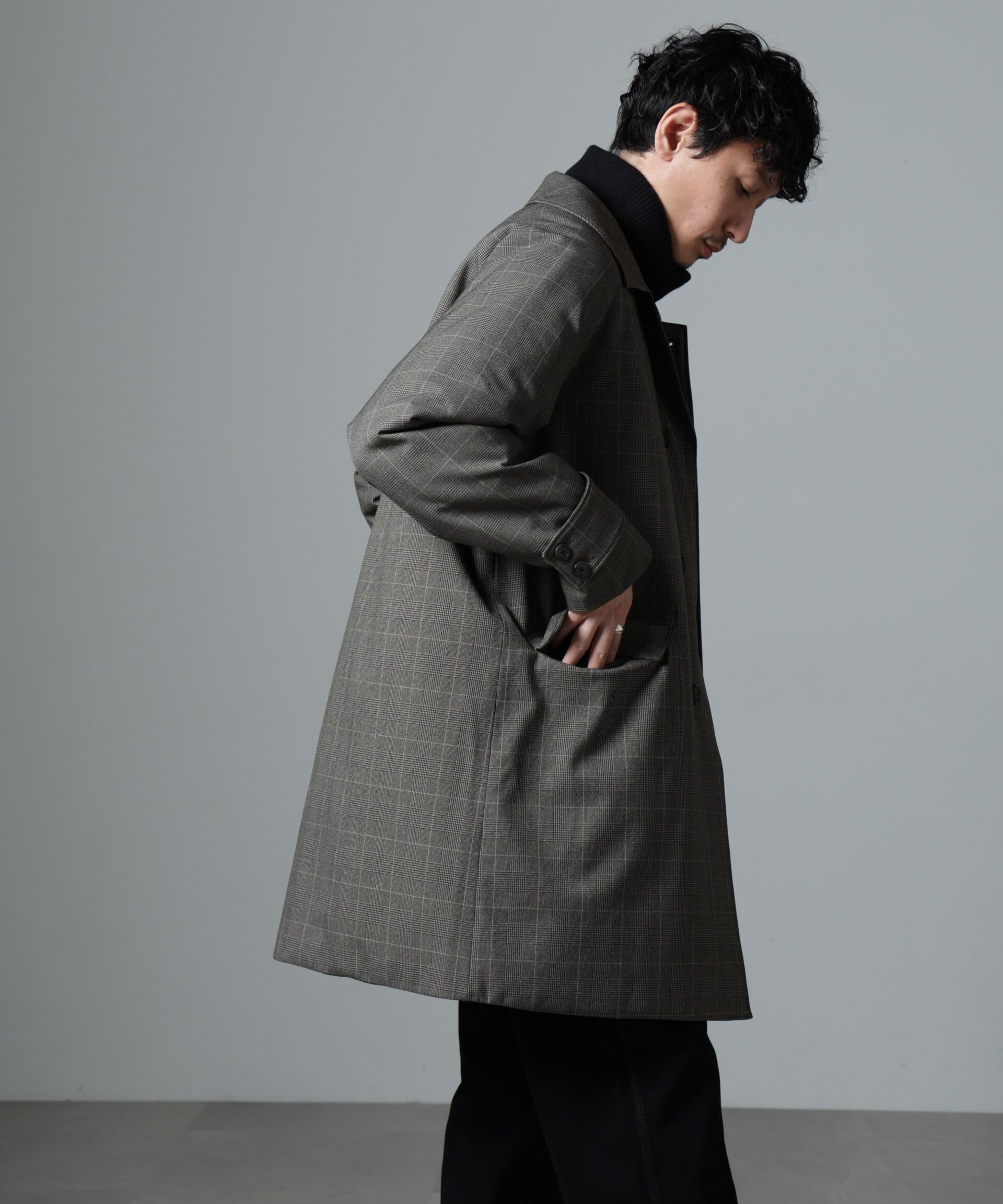 nano･universe「anewdown(R)撥水ステンカラーコート」|その他|