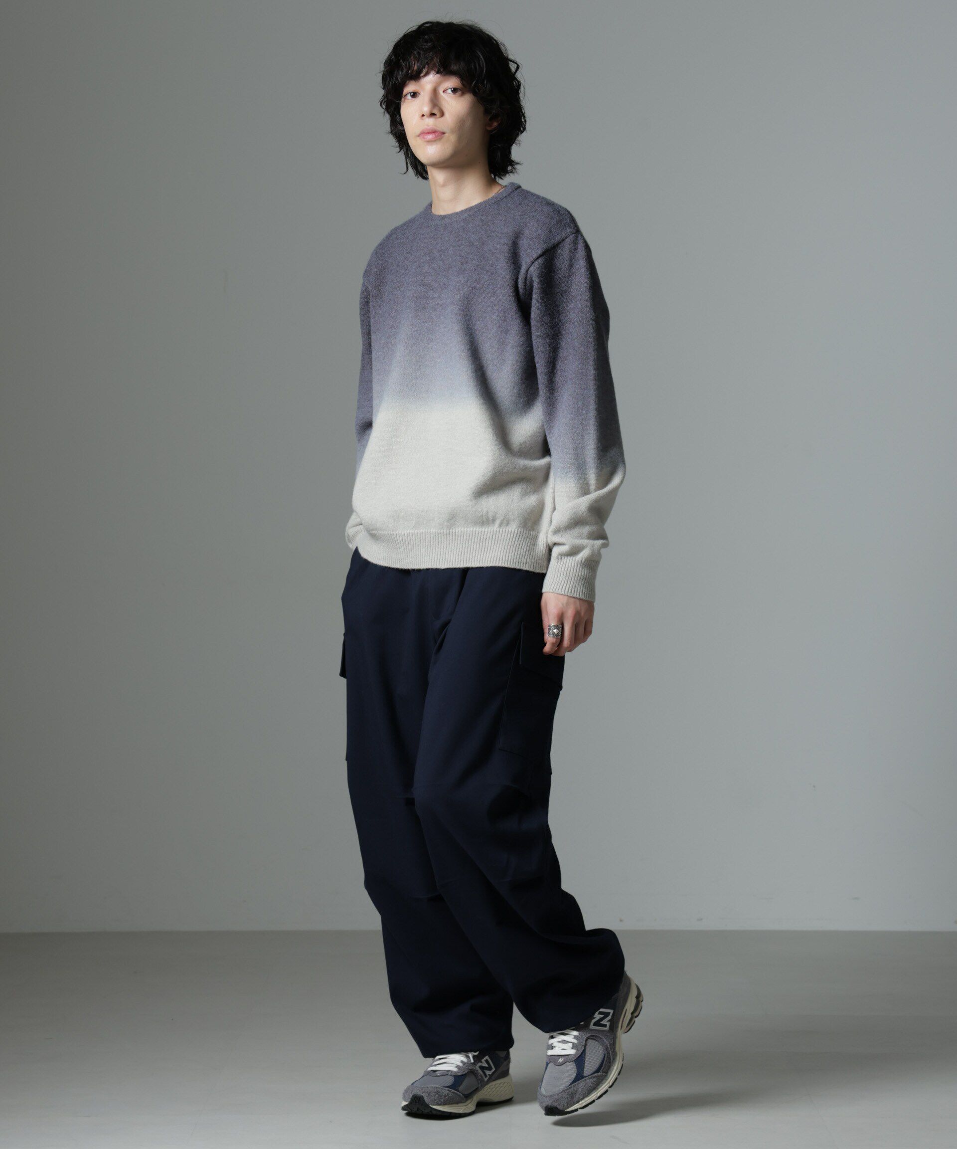 nano･universe「段染めニット」|ニット・セーター|