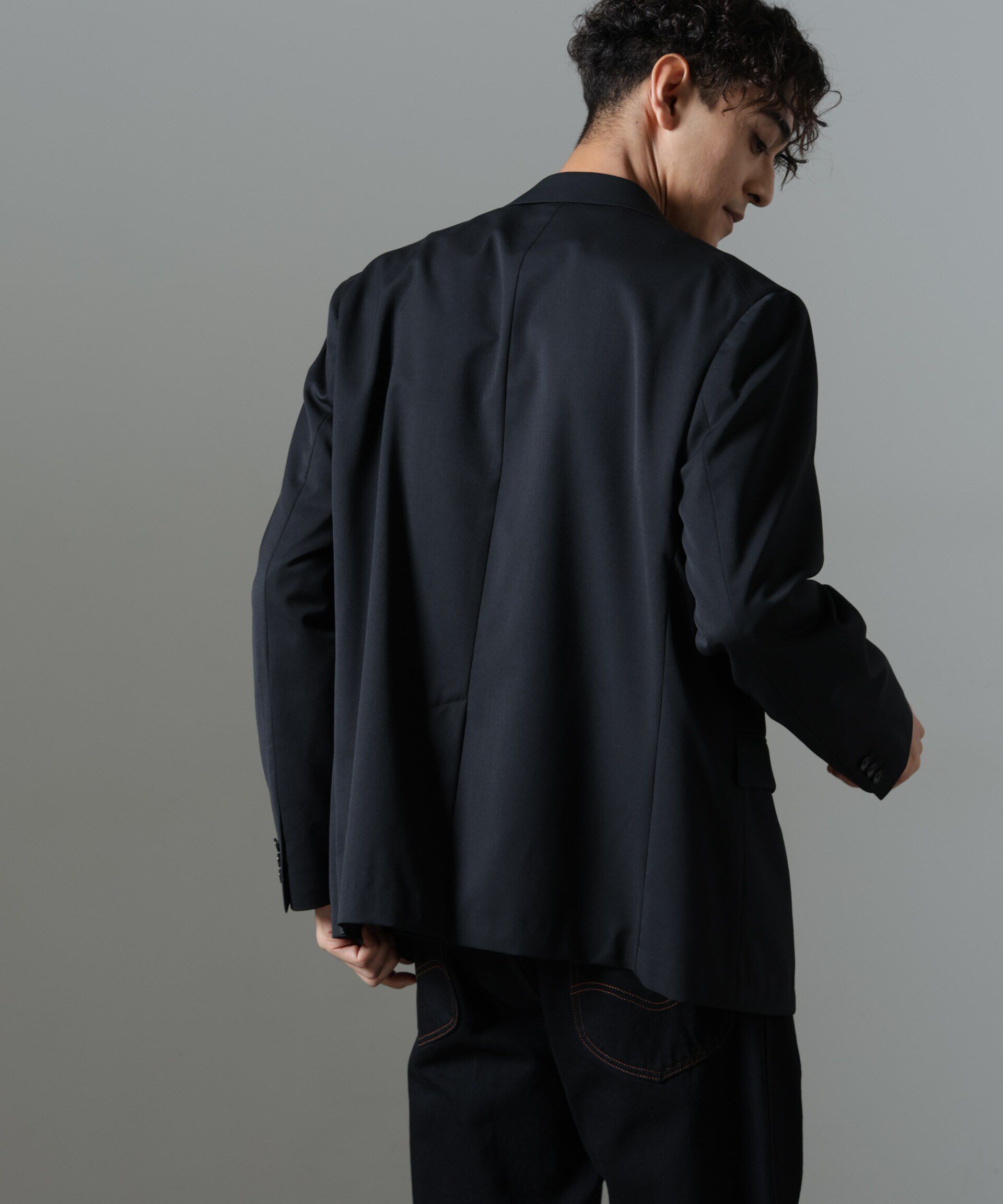 nano･universe「クラシックウールボクシージャケット(セットアップ可)」|スーツ|