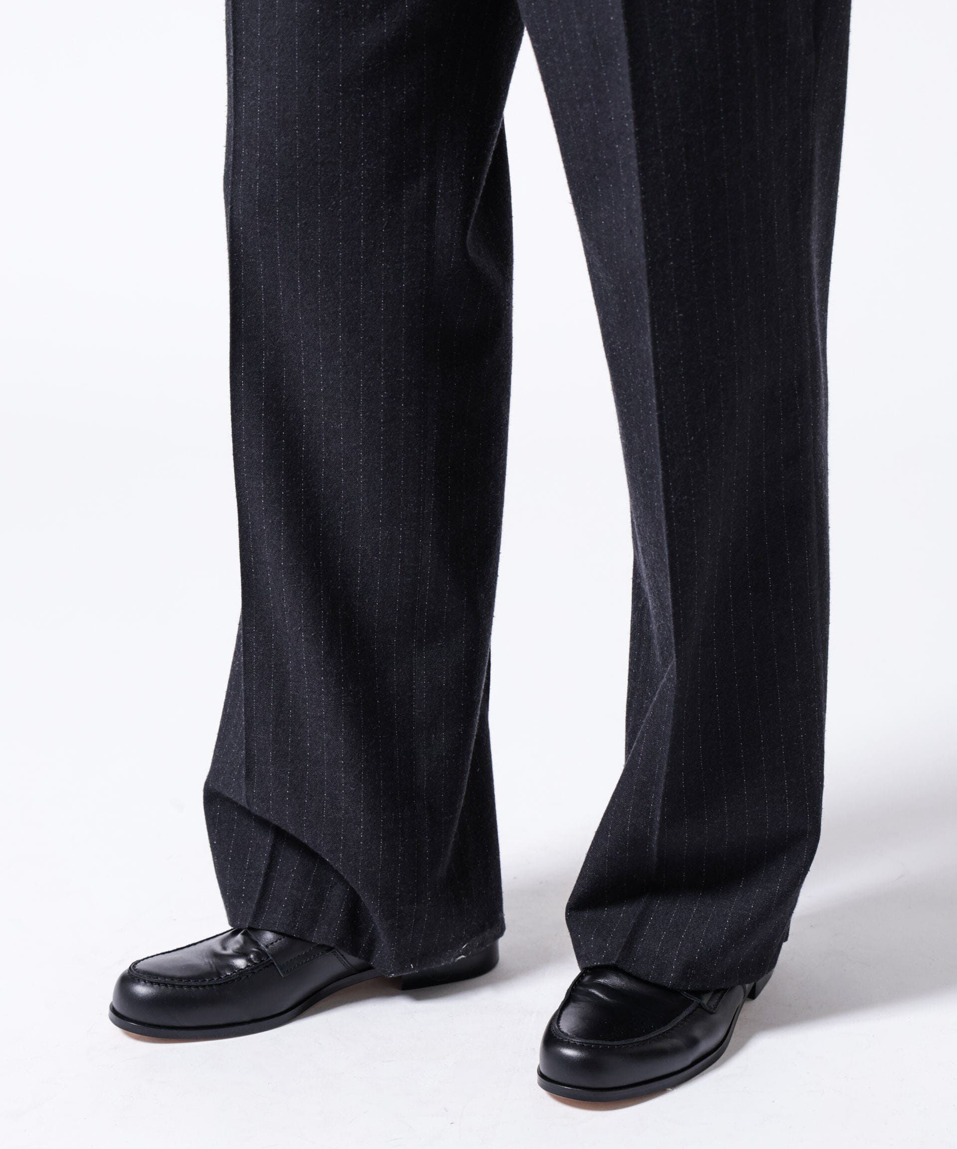 nano･universe「「ASSEMBLANC」クリースワイドパンツ(セットアップ可)」|スーツ|