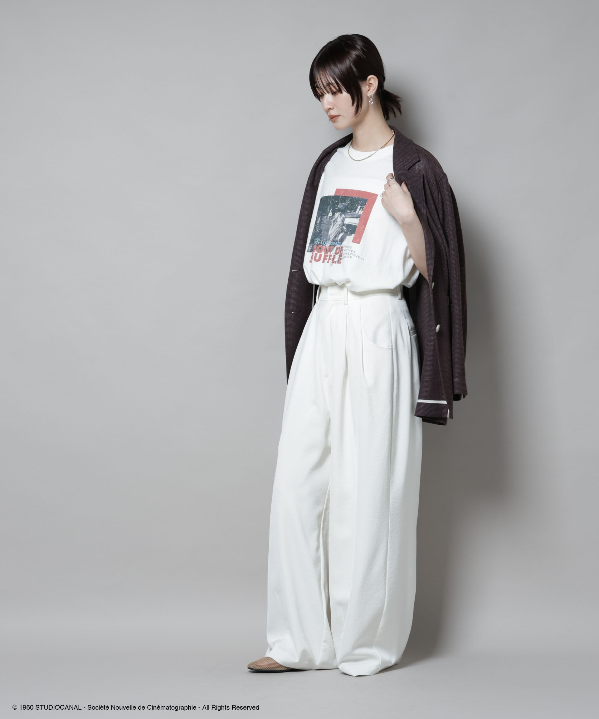 nano･universe「SmokeTシャツ」|Tシャツ・カットソー|