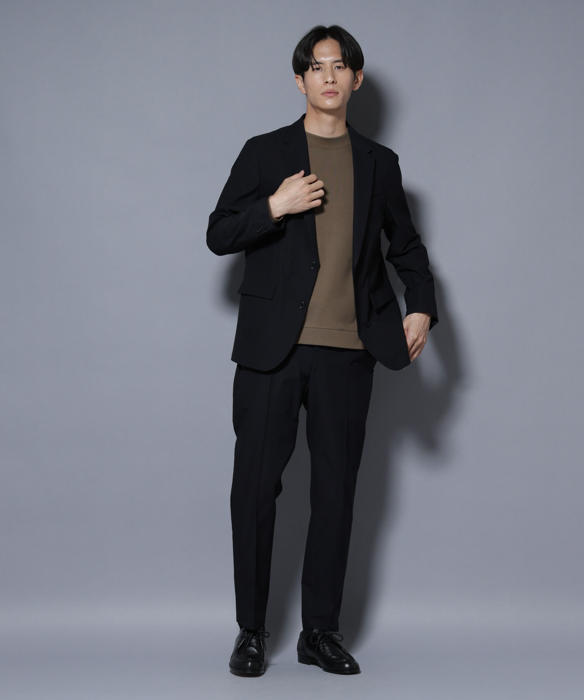 nano･universe「「N JACKET BASIC」SizeMoreTEXBRID(R)ストレッチジャケット(セットアップ可）」|スーツ|