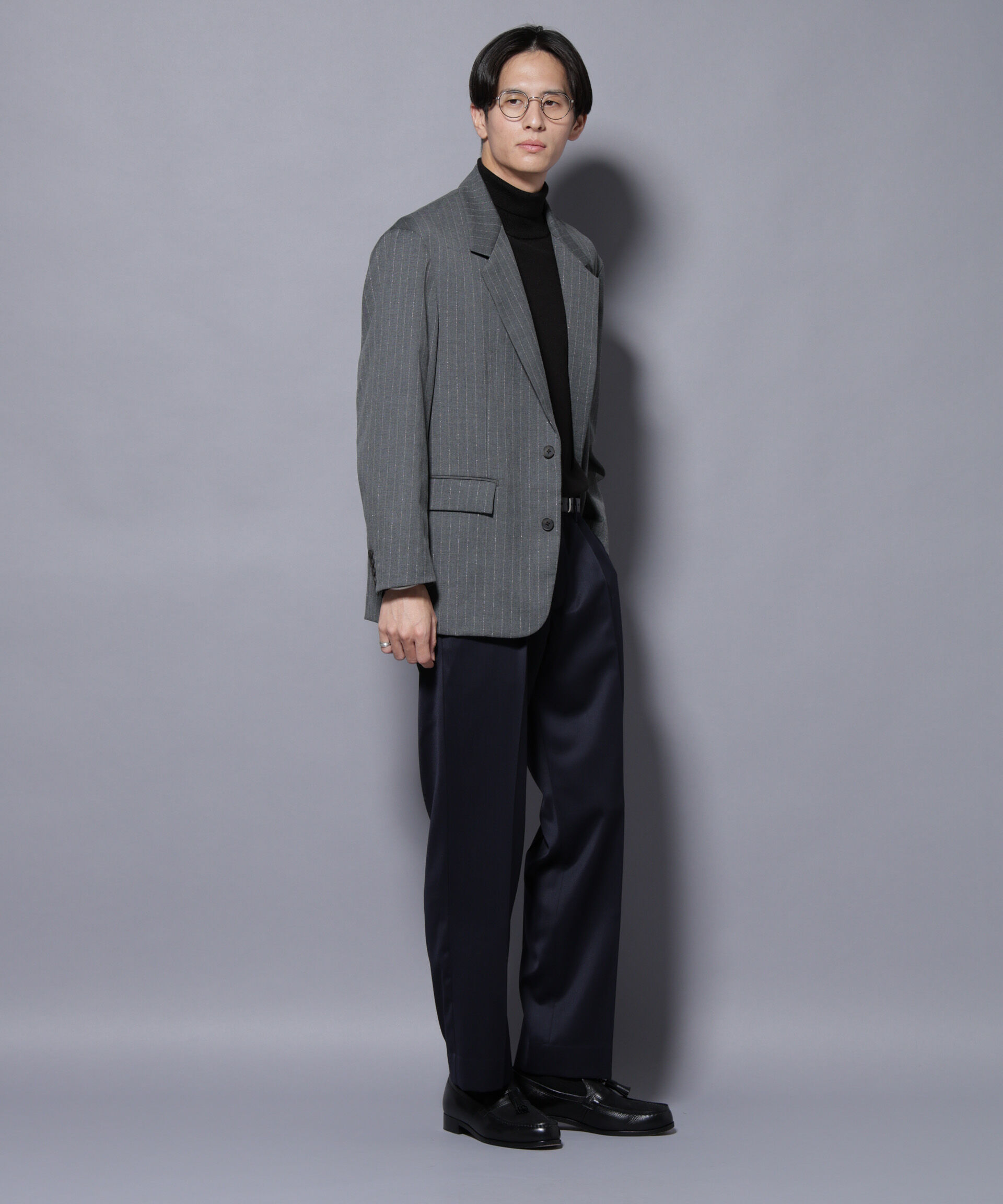 nano･universe「「Damerino Select」ウールシルクベネシャンパンツ（セットアップ可）」|スーツ|