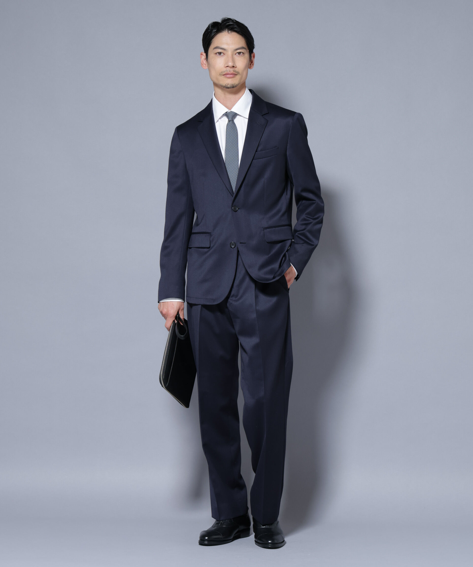 nano･universe「「Damerino Select」ウールシルクベネシャンパンツ（セットアップ可）」|スーツ|