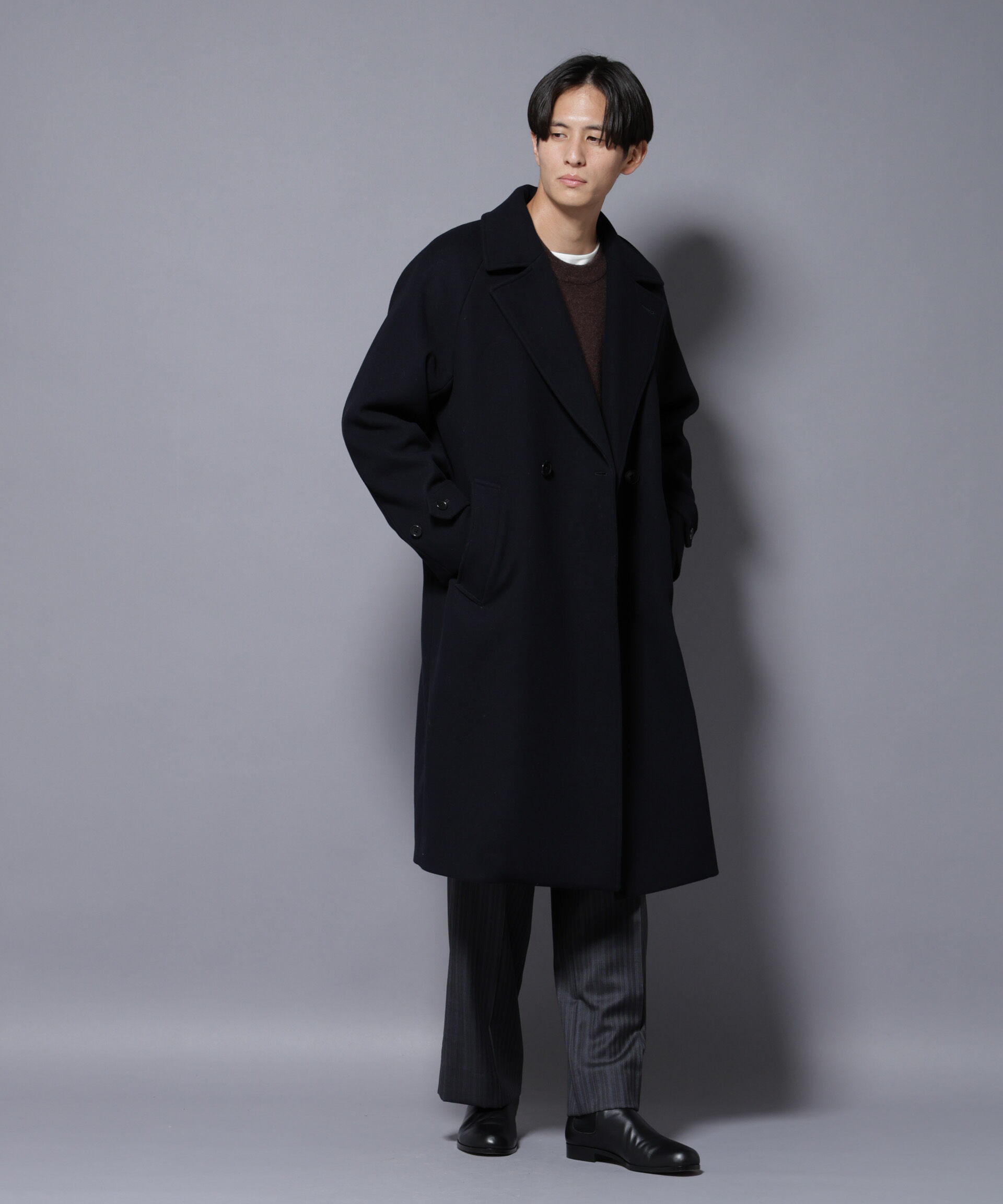 nano･universe「ウールカシミヤメルトンダブルコート」|その他|