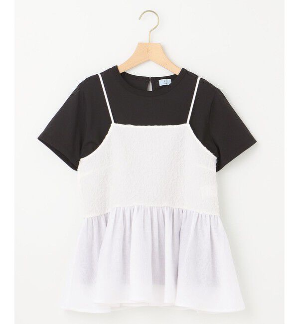 組曲「【WEB限定】レリーフジャガードキャミツインセット」|Tシャツ・カットソー|