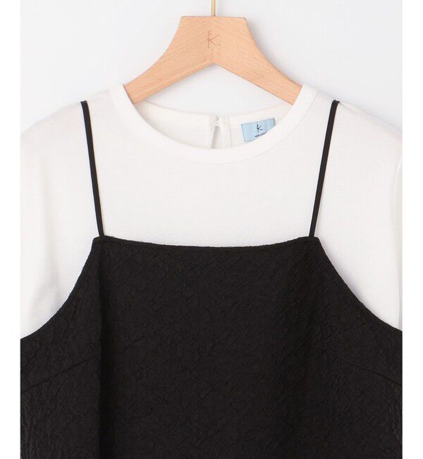 組曲「【WEB限定】レリーフジャガードキャミツインセット」|Tシャツ・カットソー|