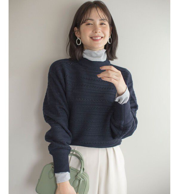 組曲「ラメチュールコンビタートル カットソー」|Tシャツ・カットソー|