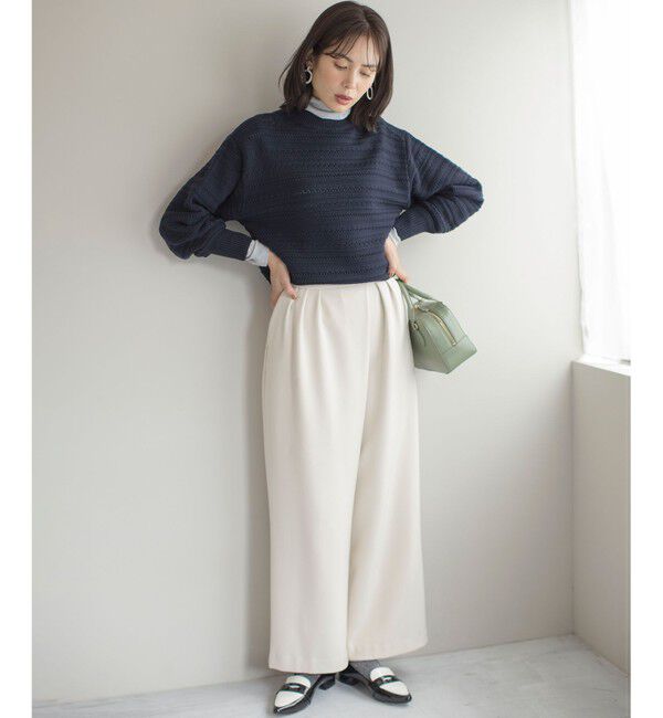 組曲「ラメチュールコンビタートル カットソー」|Tシャツ・カットソー|