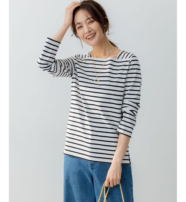 組曲「フレンチロング Ｔシャツ」|Tシャツ・カットソー|ブラック系1