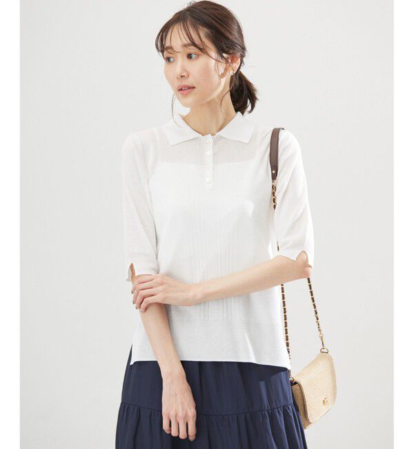 組曲「シア－ニットポロ」|ニット・セーター|