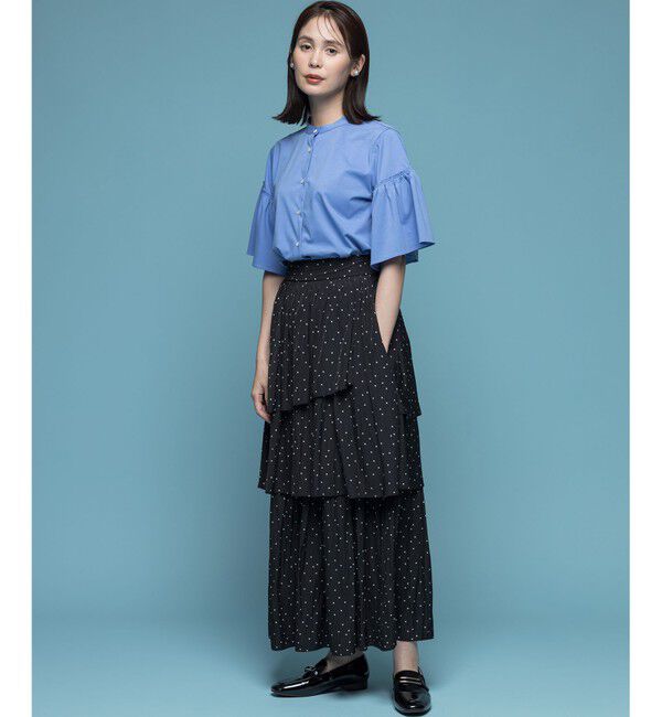 組曲「ギャザースリーブクリア カットソー」|Tシャツ・カットソー|