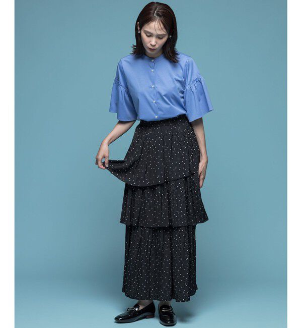 組曲「ギャザースリーブクリア カットソー」|Tシャツ・カットソー|